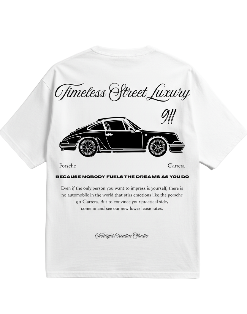 PORSCHE 911 OVERSIZED TEE